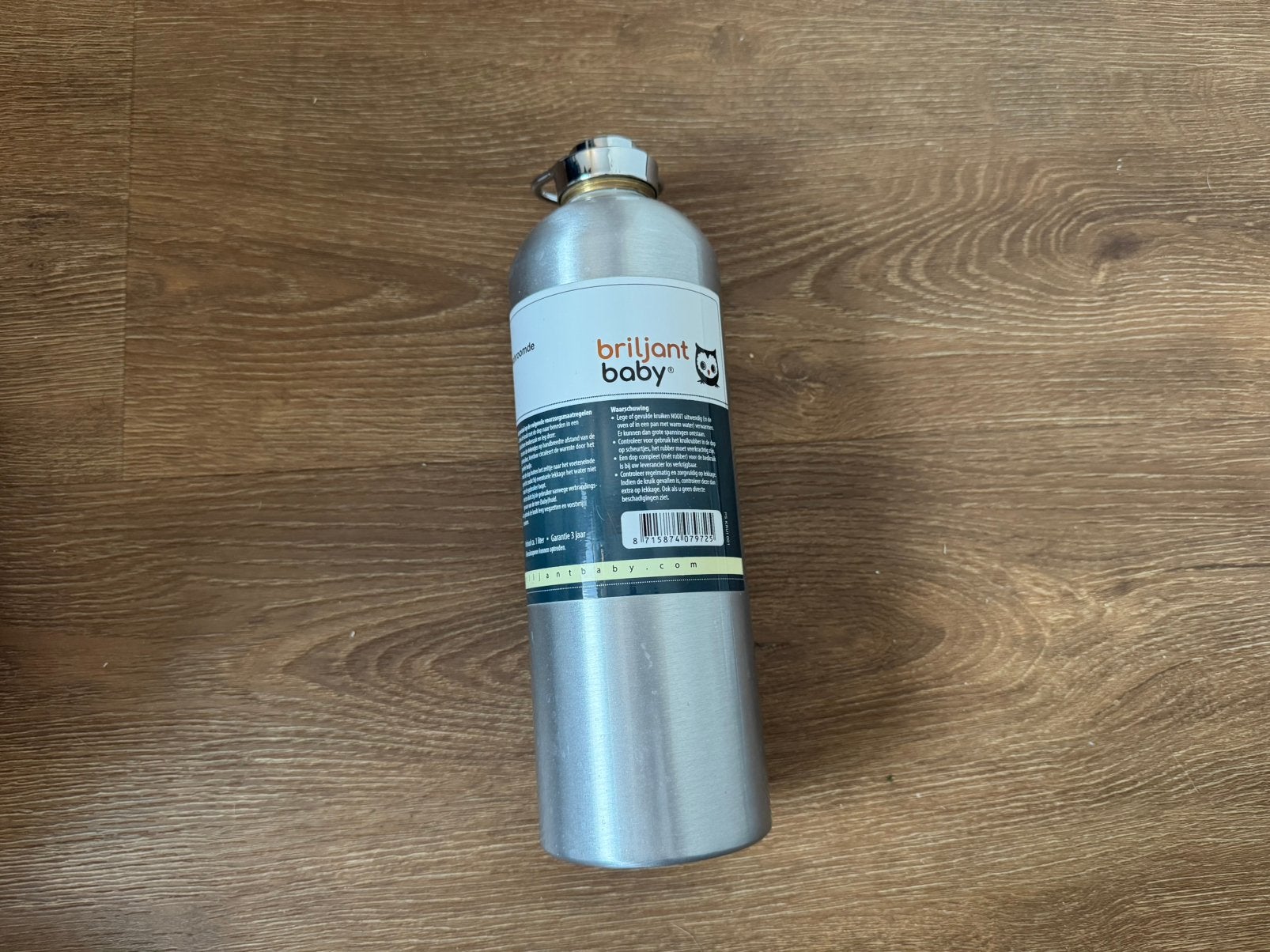 Briljant baby aluminium kruik, Kinderen en Baby's, Badjes en Verzorging, Ophalen, Zo goed als nieuw, Overige typen