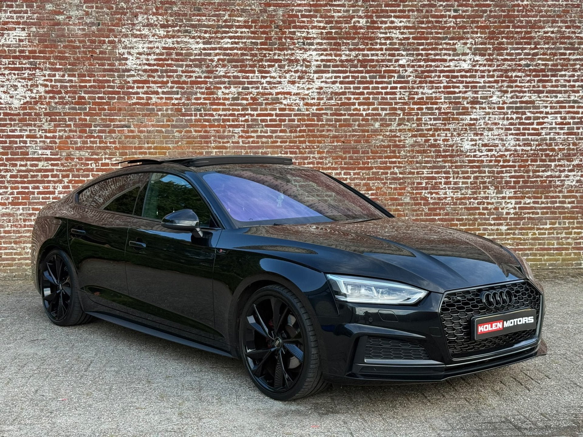 Audi A5 Sportback 2.0 TFSI MHEV Design Pro Line Plus B&O-SFE, Gebruikt, 4 cilinders, 1984 cc, Leder en Stof