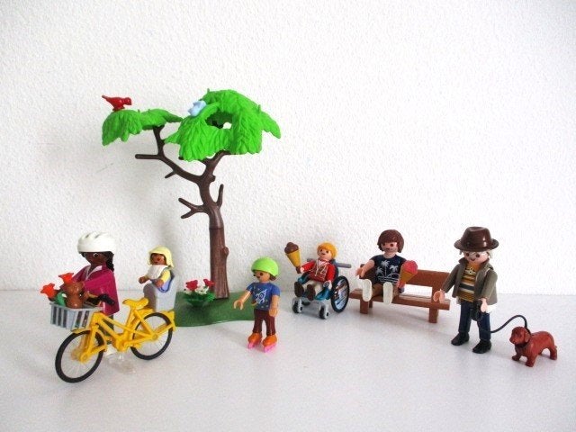 playmobil stadspark 70542, Complete set, Ophalen of Verzenden, Zo goed als nieuw, City life