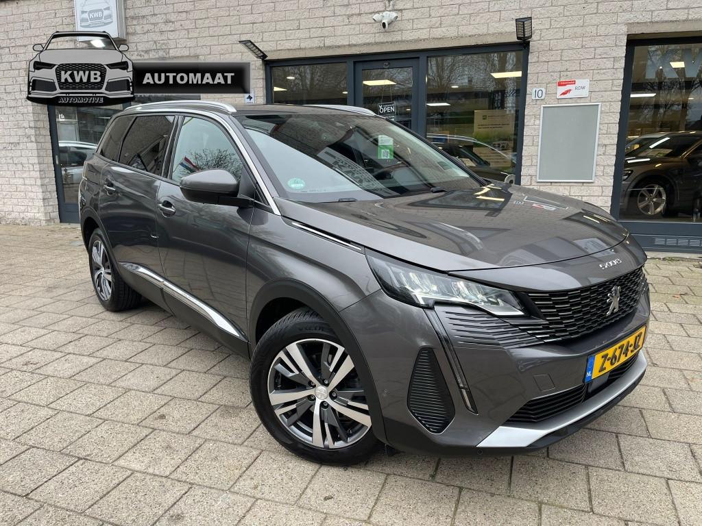 Peugeot 5008 1.2 Allure 7pers Automaat Distri VV 360Cam, Automaat, 12 maanden, Gebruikt, Euro 6