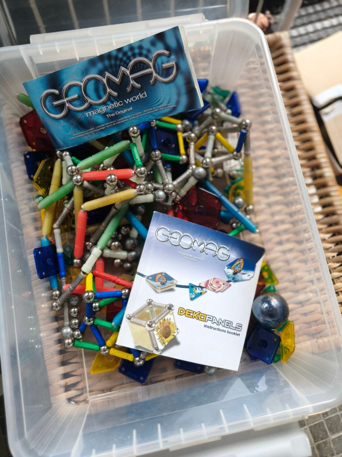 GEOMAG Magnetic World Bouwset met Deko Panels, Ophalen of Verzenden, Gebruikt, Bouwen