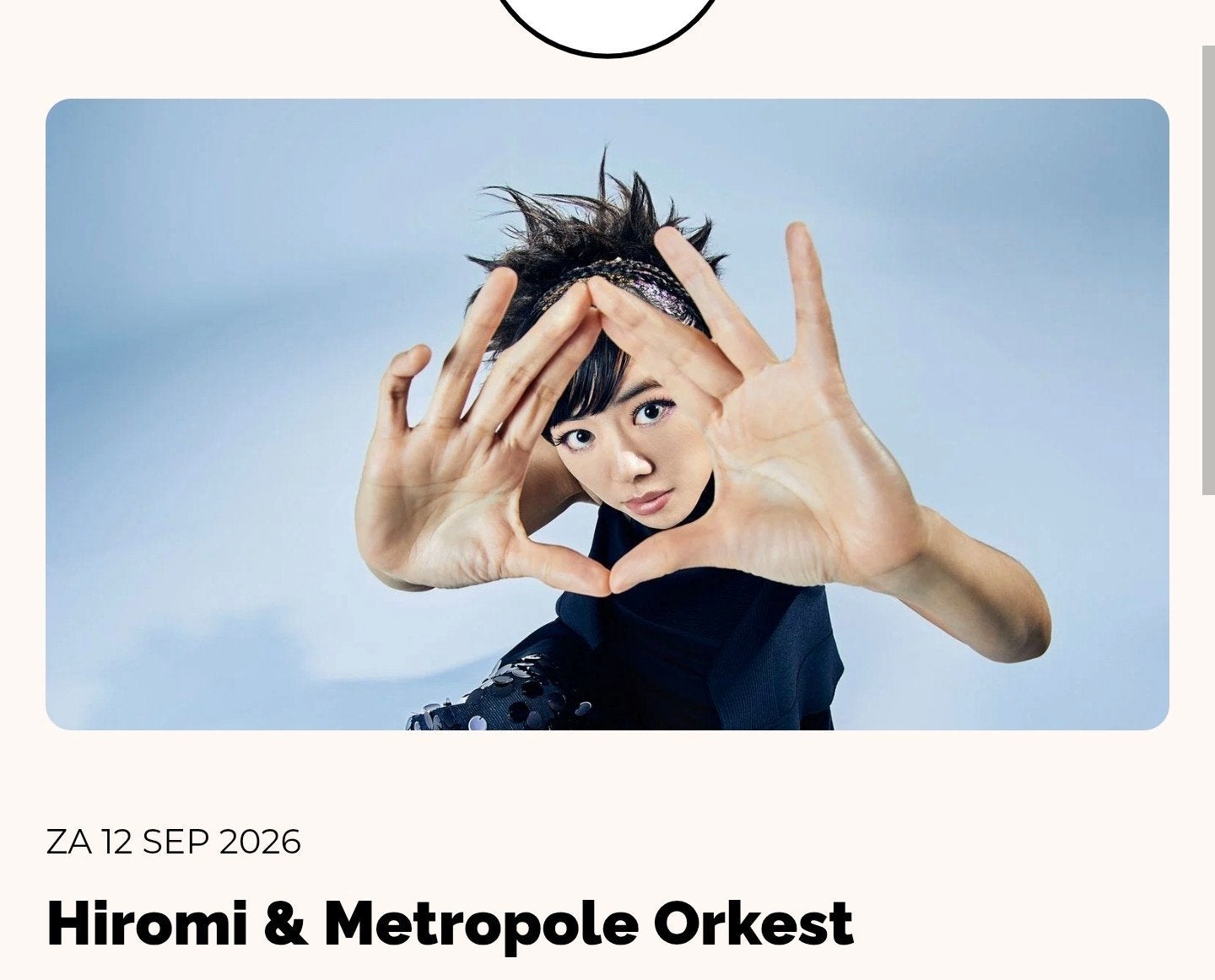 3 tickets Hiromi 27 september, Tickets en Kaartjes, Twee personen, September