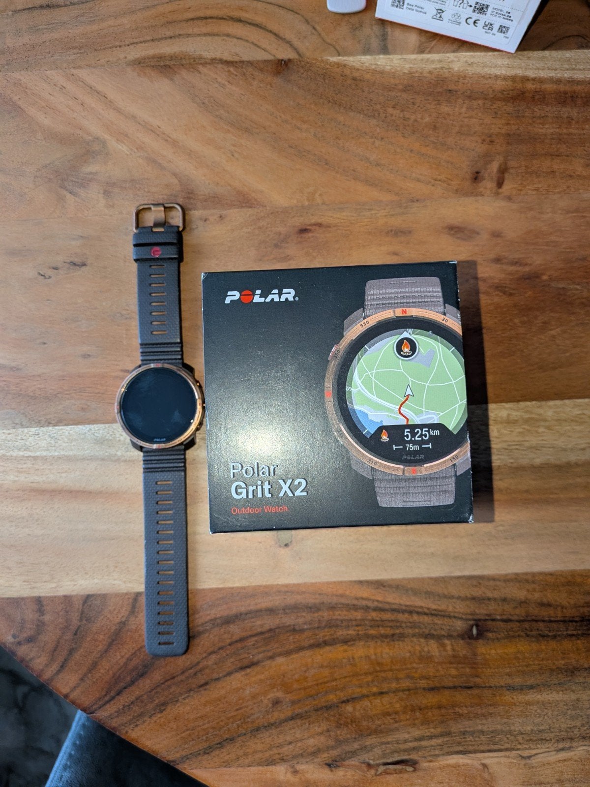 Polar Grit X2 Outdoor Watch - Zo goed als nieuw, compleet, Zwart, Ophalen of Verzenden, Zo goed als nieuw, Waterdicht