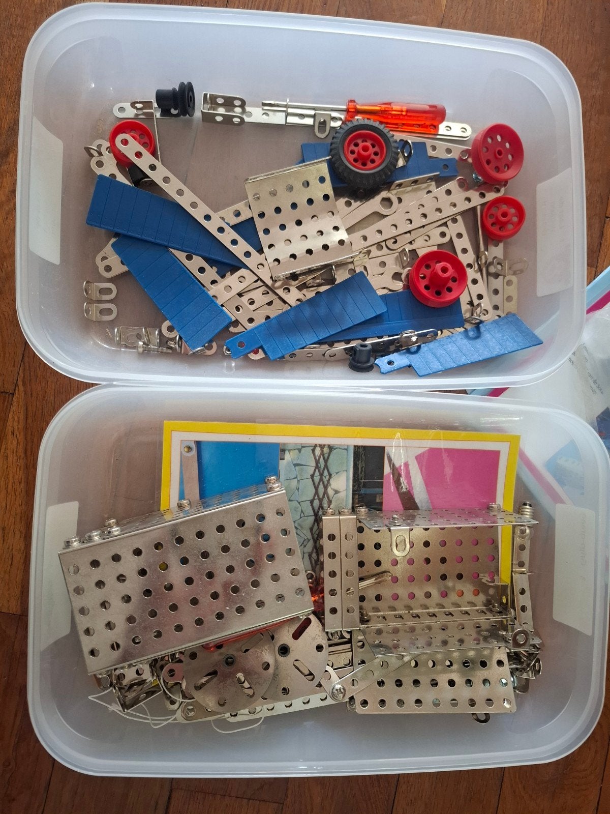 Eitech / Meccano Constructie Speelgoed Set - Metaalbouwdoos, Gebruikt, Ophalen, Overige merken, Groter dan 1:32