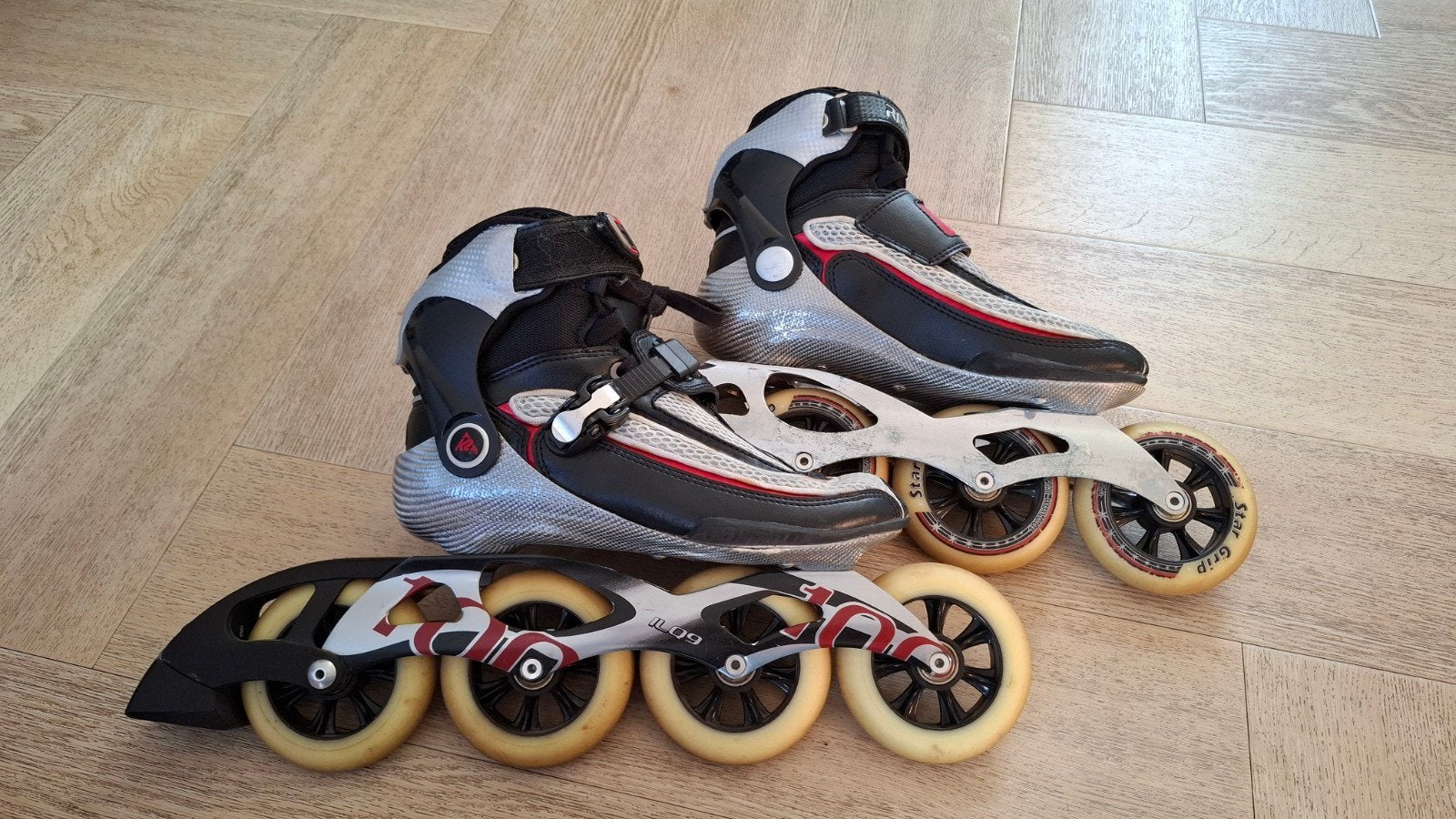 K2 Radical 100-W Skates - Maat 39, Sport en Fitness, K2, Gebruikt, Ophalen of Verzenden, Inline skates 4 wielen
