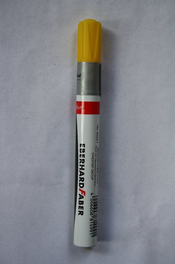 Eberhardfaber decoro marker geel 2-4mm, Ophalen of Verzenden, Nieuw, Potlood of Stift