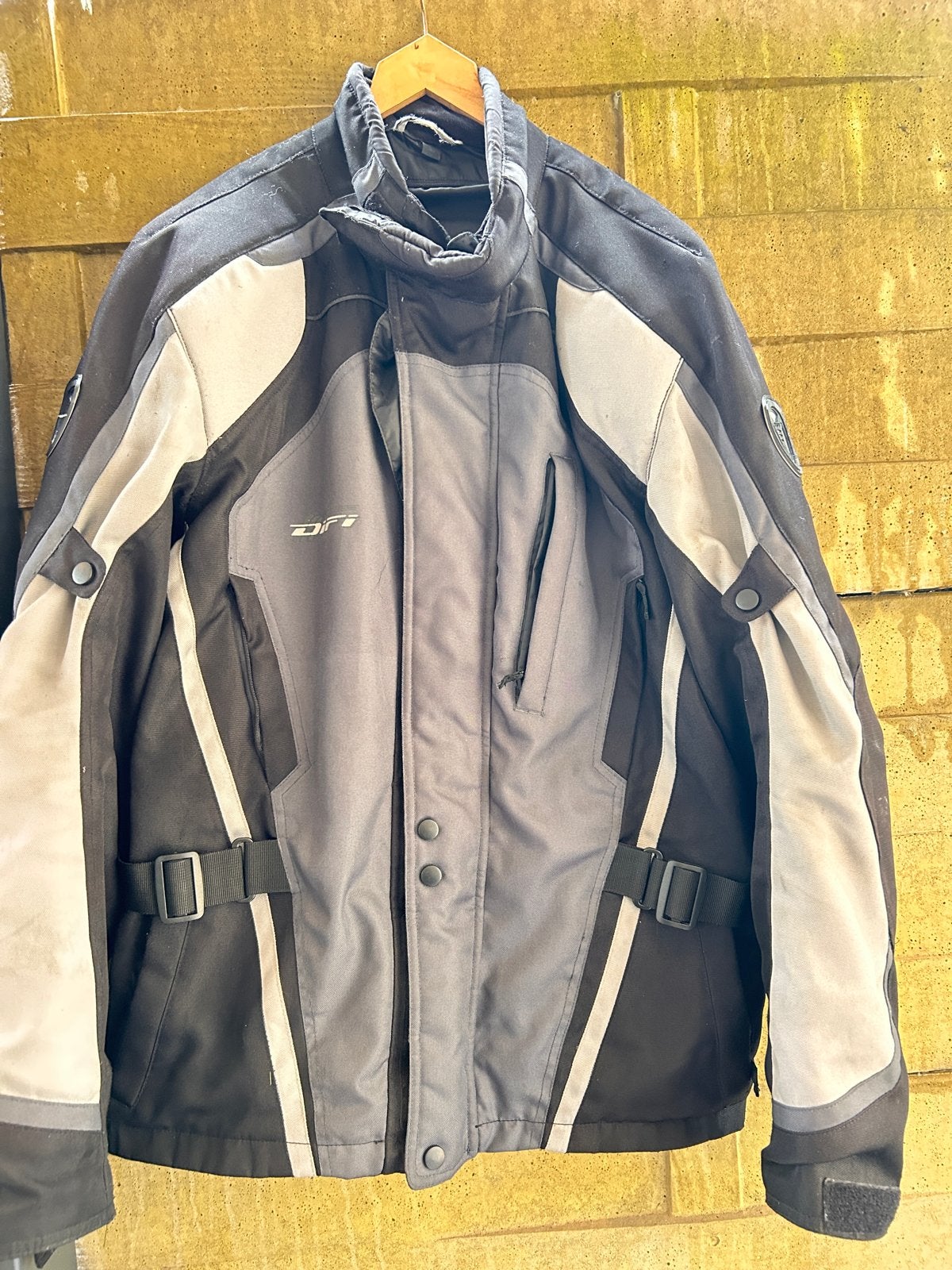 Difi Heren Motorpak: Jas en Broek (Textiel), Motoren, Ophalen of Verzenden, Tweedehands, Heren, Combipak