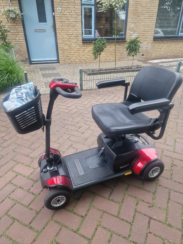 Opvouwbare scootmobiel, Diversen, 10 km/u of minder, Gebruikt, 15 km of minder, Ophalen