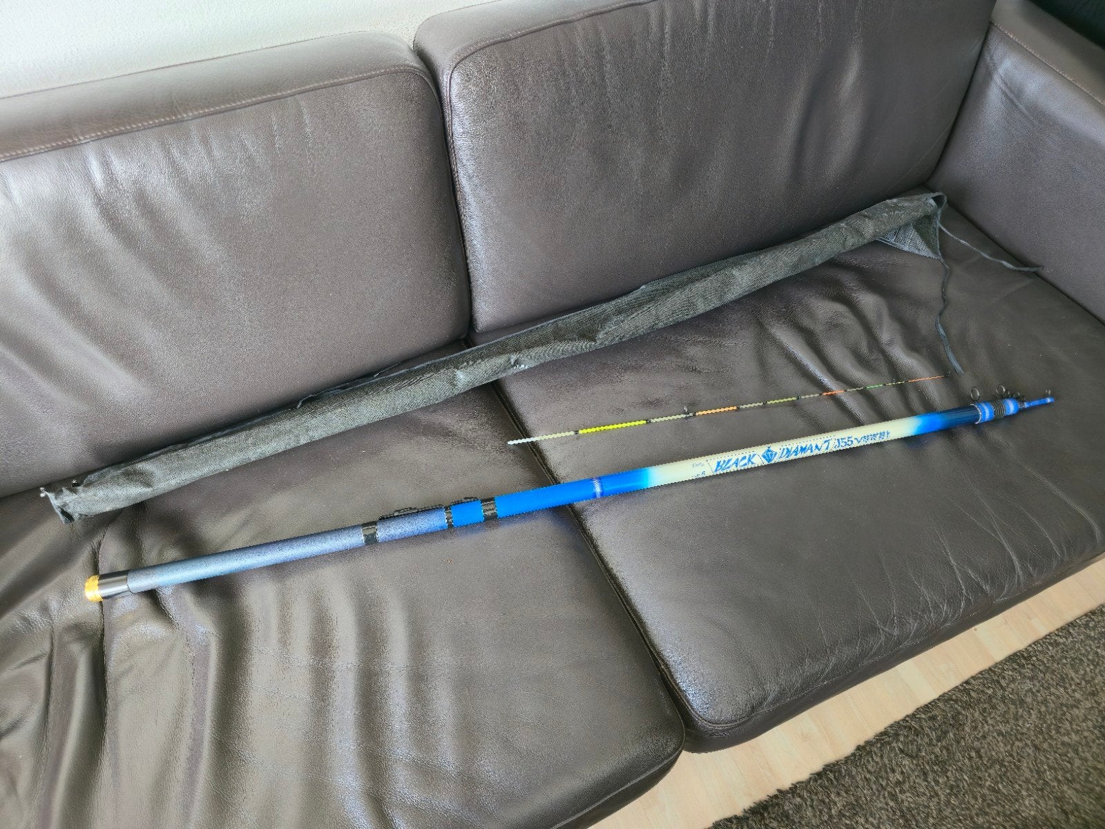 Veret tele strandhengel 5 meter 100-200 gram topkwaliteit, Watersport en Boten, Ophalen of Verzenden, Gebruikt, Werphengel