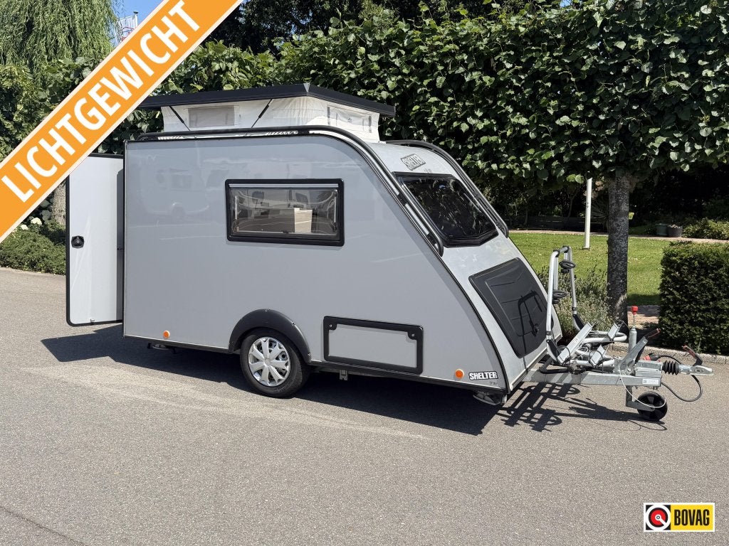 Kip Shelter Basic De Waard luifel,Inductie kookplaat gasloos, Caravans en Kamperen, Overige typen, Standaardzit, Kip, Tot en met 2
