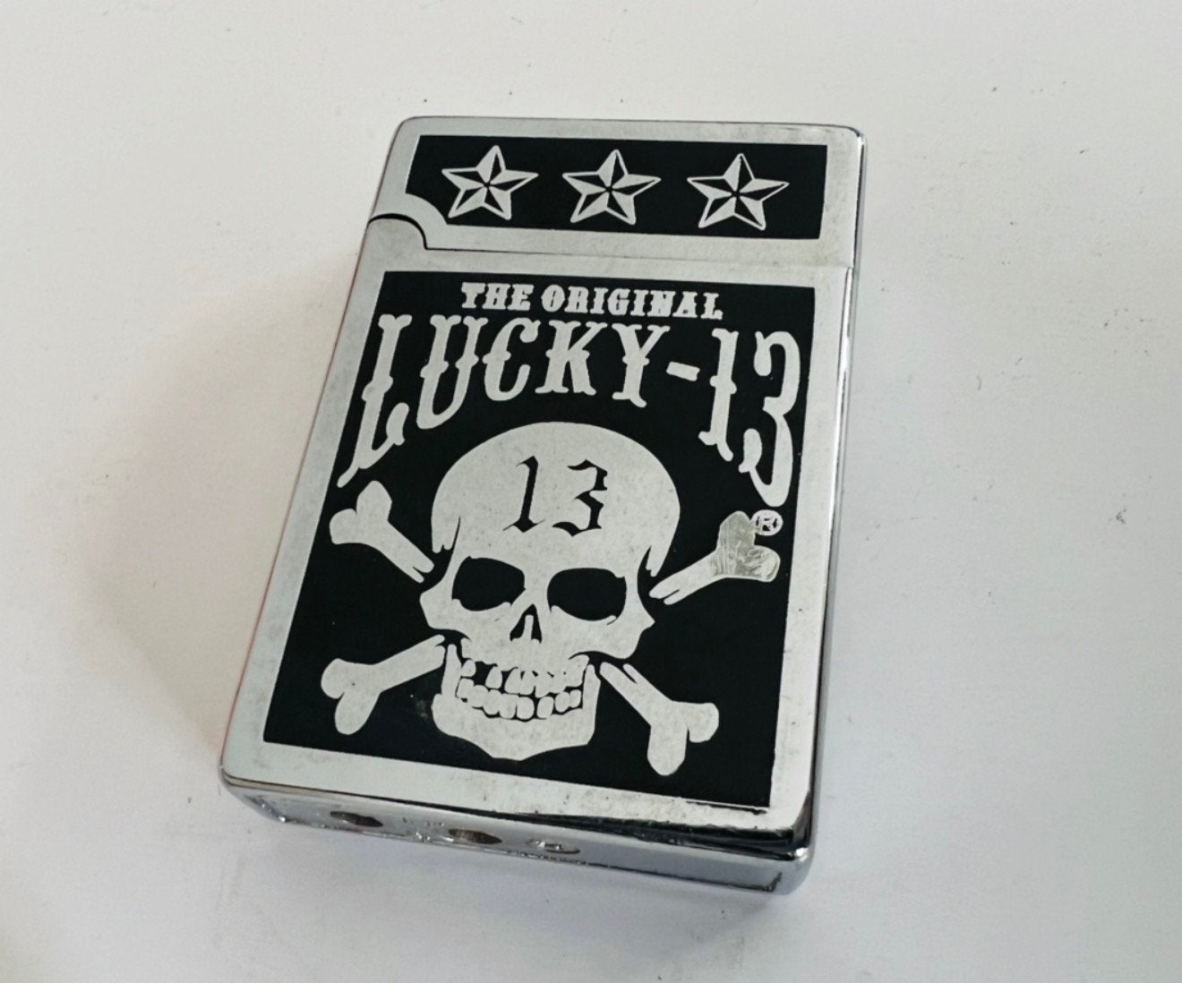 LUCKY 13 windaansteker op gas (Lowrider, Hot Rod scene), Verzenden, Nieuw, Aansteker