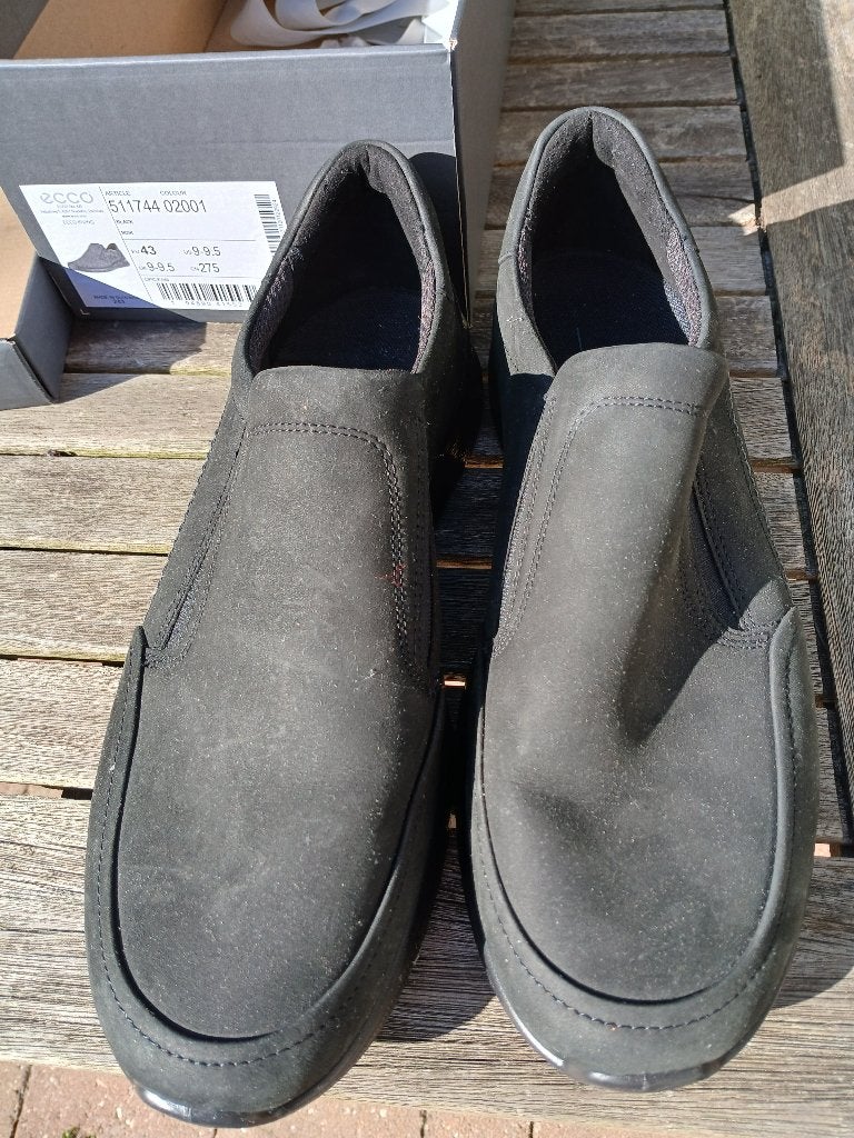 Ecco herenschoenen - Zwart - Maat 43, Loafers, Ecco, Zwart, Nieuw