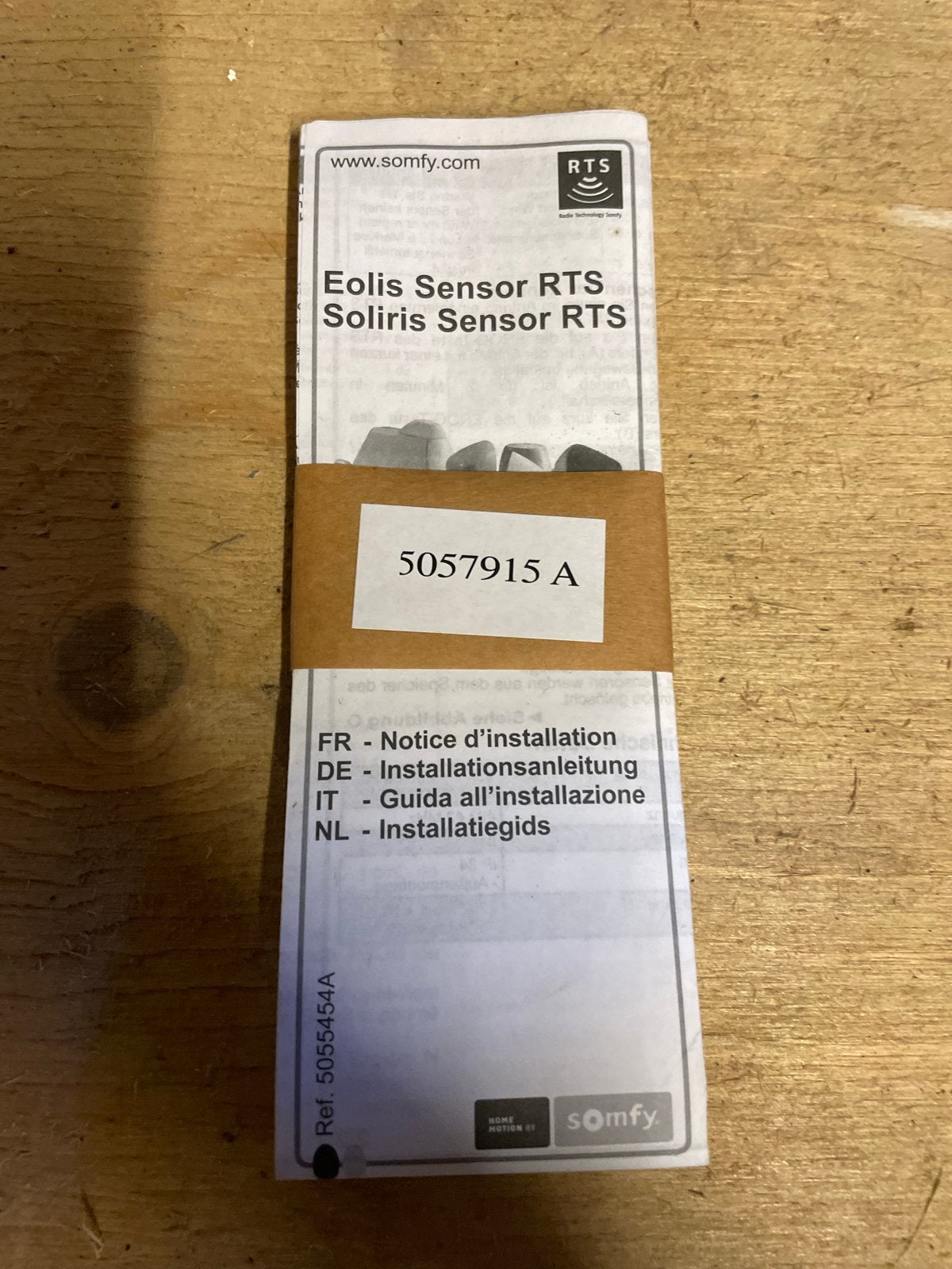 Somfy Eolis Sensor RTS Soliris Sensor RTS Wind- en Zonnesens, Ophalen, Gebruikt, Overige merken, Overige typen