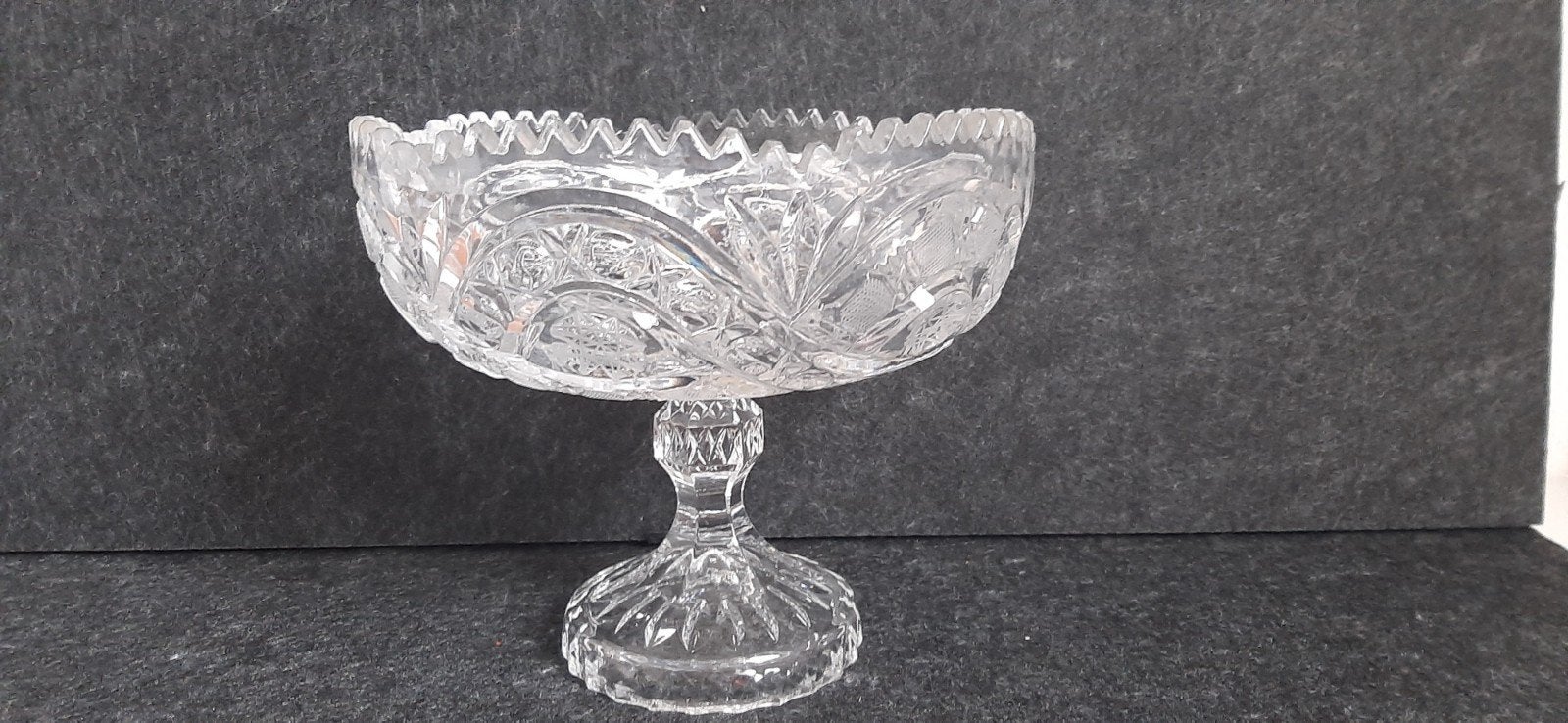 Fruitschaal, Ophalen of Verzenden, Rond, Glas