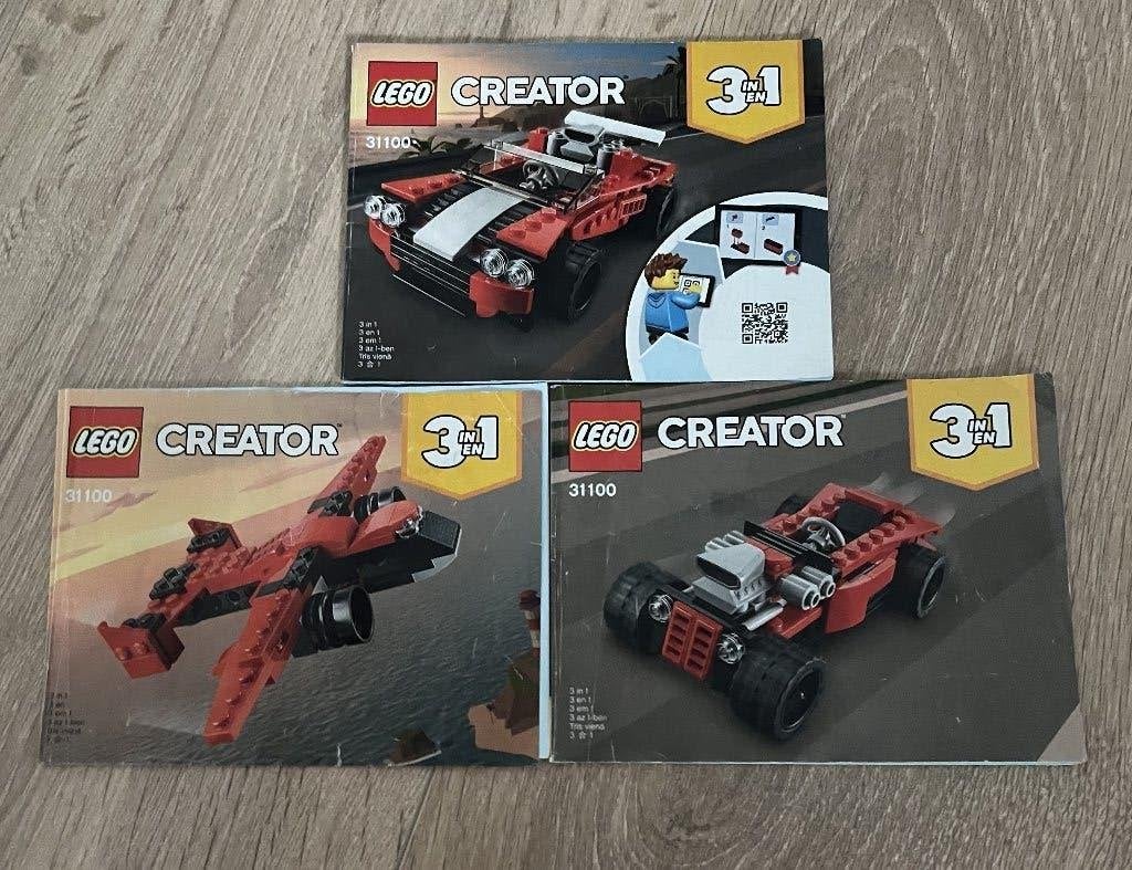 legosets 60218 en 31100, City, Inclusief instructies, Lego, Ophalen of Verzenden