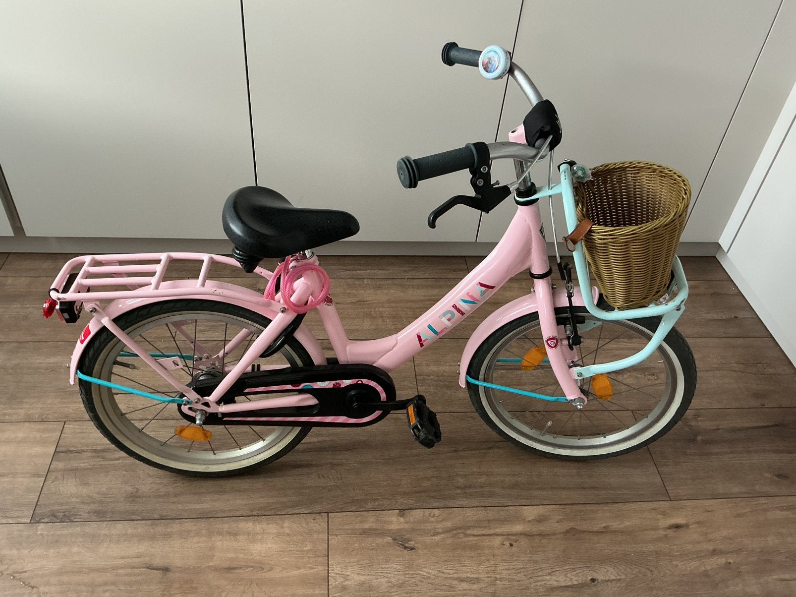 Alpina 18 inch, Fietsen en Brommers, Ophalen, Terugtraprem, Gebruikt, Handrem