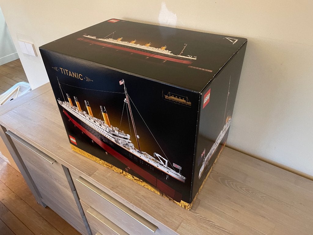LEGO Icons Titanic 10294 - Compleet, Gesorteerd + Omdoos, Ophalen, Compleet, Lego, Zo goed als nieuw