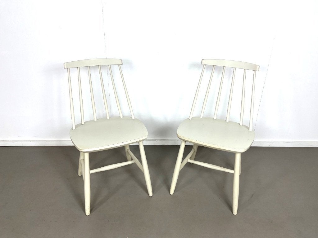 Eetkamerstoelen ,Yngve Ekström voor Nesto Zweden, jaren 60, Ophalen, Gebruikt, Bruin