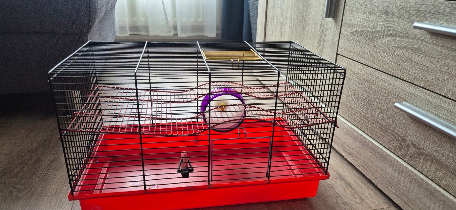 Hamster kooi en toebehoren, Dieren en Toebehoren, Ophalen, Gebruikt, Loopwiel of Rad