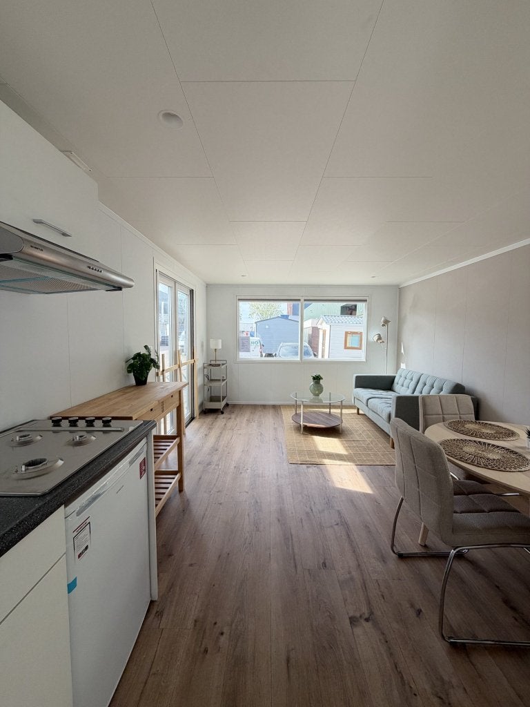 Nieuw chalet te koop 9 meter | 2 slaapkamers, Tot en met 6