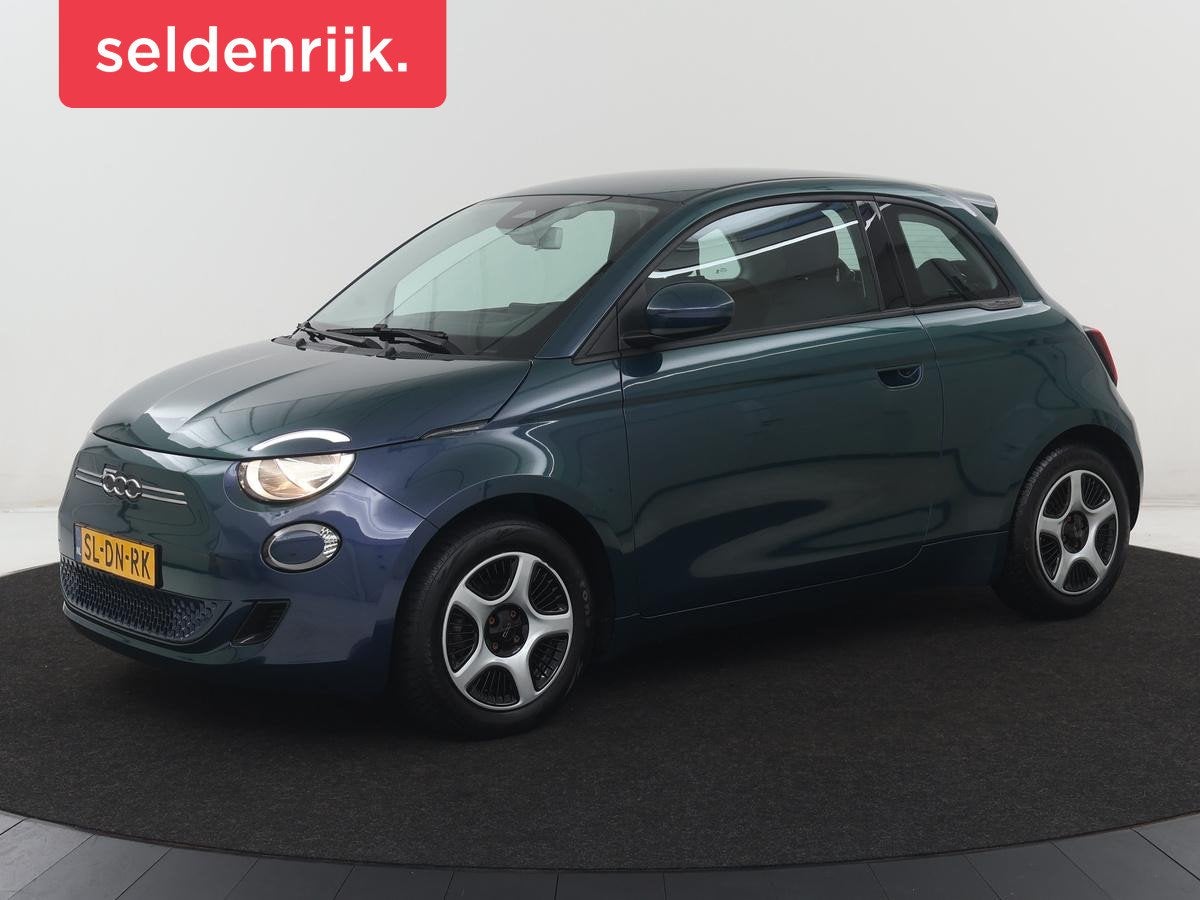 Fiat 500e Action 24 kWh | SOH 91,8% | 3 Fase | Carplay | Blu, Stof, Gebruikt, 95 pk, 190 km