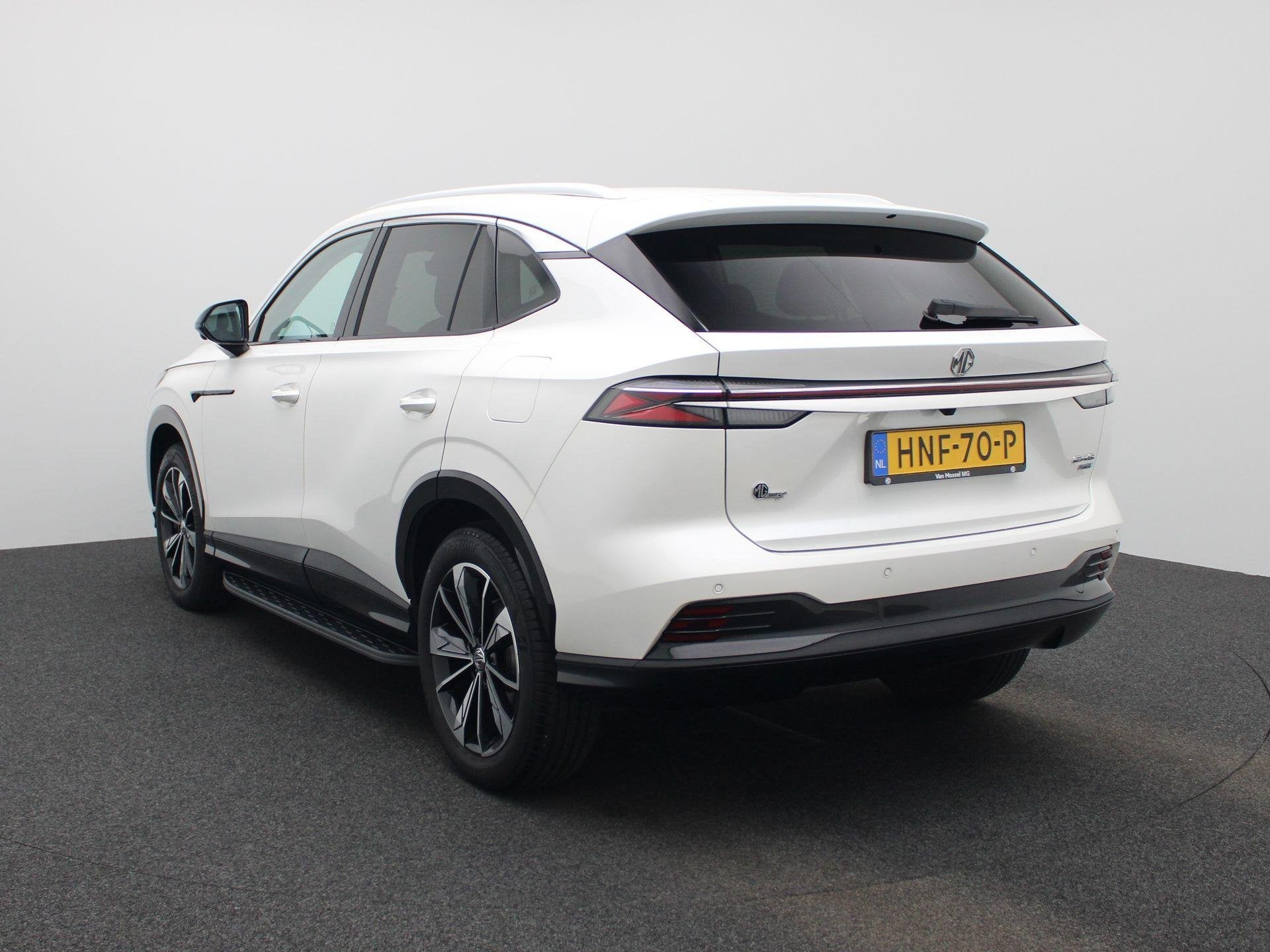 MG HS PHEV 1.5 272pk Aut. Luxury | 100km Electrisch | Led Ko, Auto's, 12 maanden, Stof, Gebruikt, 4 cilinders