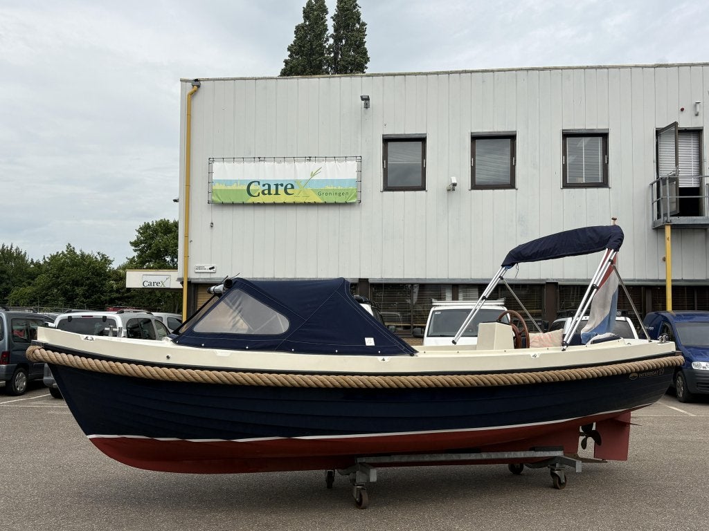 Interboat 19 + Vetus 25pk 3cil + Bimini + Zonnedek, Watersport en Boten, Sloepen, Interboat, Diesel, 6 m, Polyester