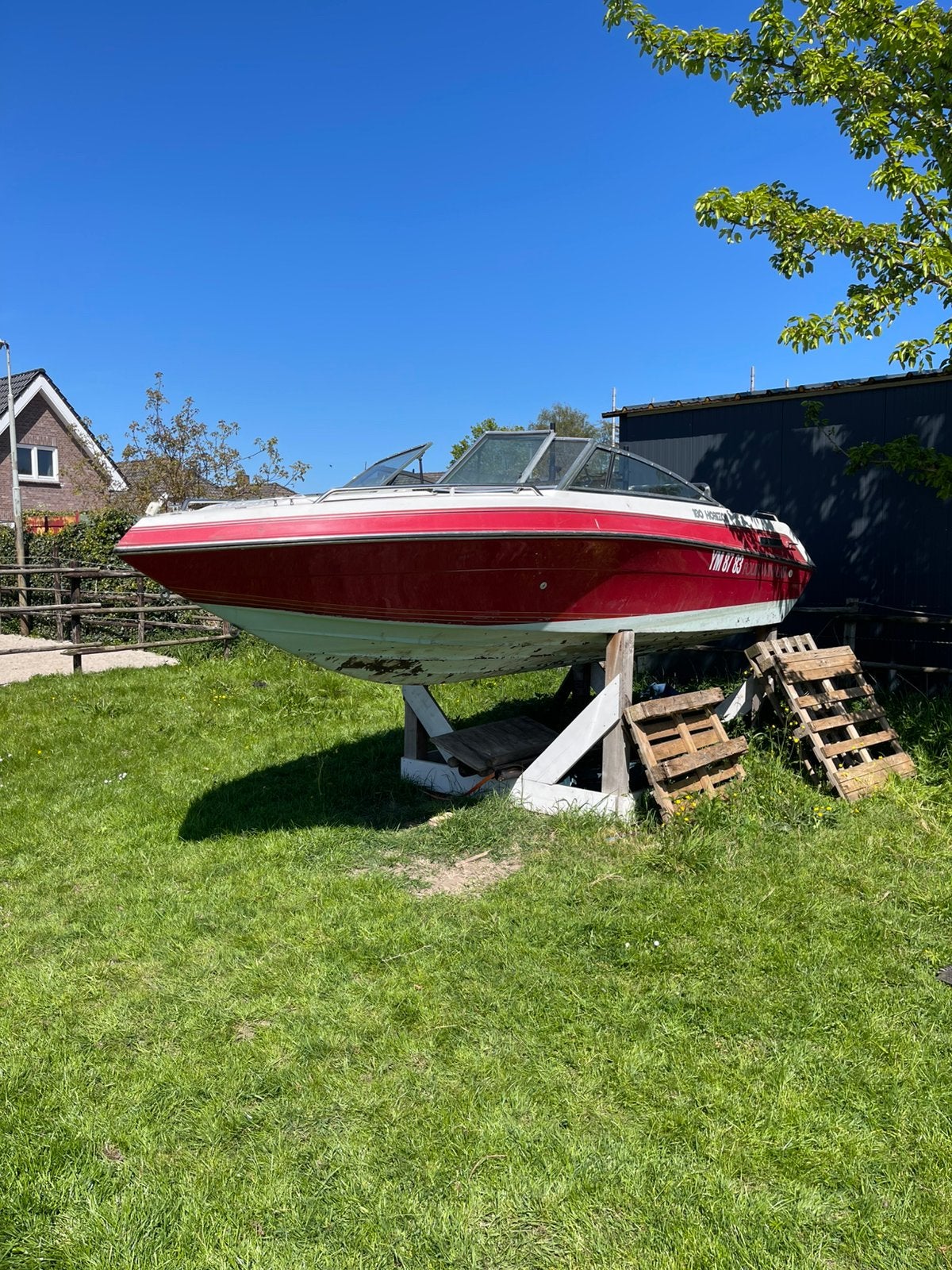Four winns 180 met OMC 4,3L V6, Watersport en Boten, Speedboten, Ophalen, Zo goed als nieuw
