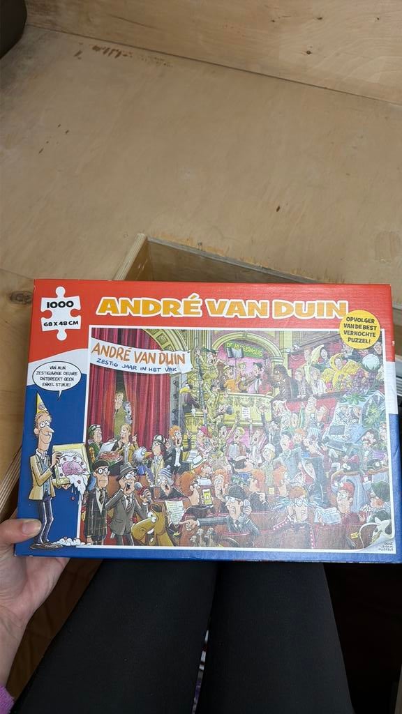 Andre van duin puzzel, Ophalen of Verzenden, 500 t/m 1500 stukjes, Zo goed als nieuw