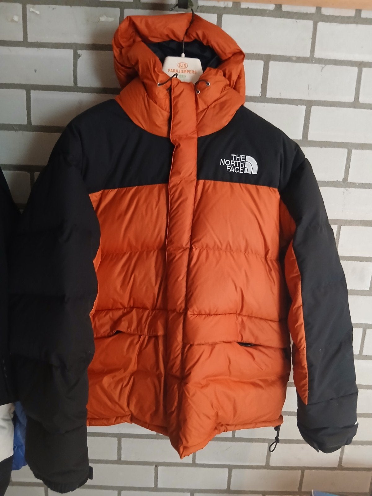 The North Face Himalayan Puffer Jacket Oranje Maat XXL, Ophalen of Verzenden, Zo goed als nieuw, The North Face, Overige maten