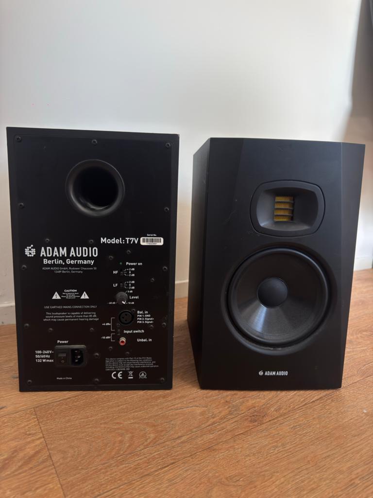 Adam Audio T7V Studio Monitoren (Paar), Audio, Tv en Foto, Luidsprekers, Overige merken, Ophalen of Verzenden, Zo goed als nieuw