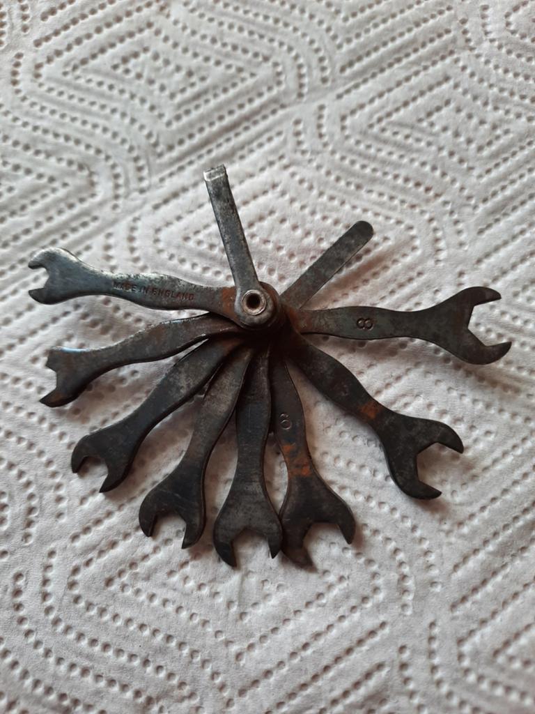 Oud gereedschap mini  Engeland, Ophalen of Verzenden
