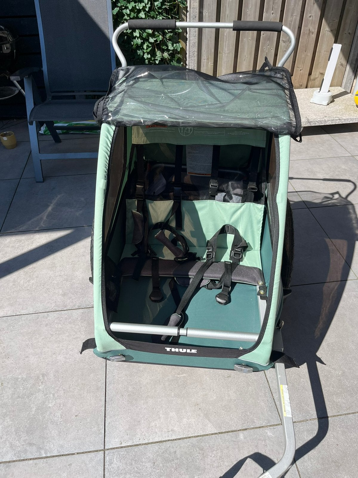 Thule Coaster XT 2 Fietskar, Ophalen, Zo goed als nieuw, Kinderkar, 40 tot 60 kg