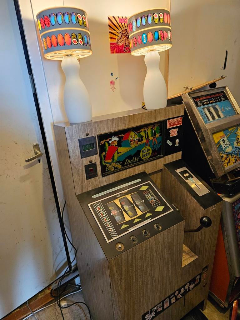 Qwick drop gokkast jaren 70, Verzamelen, Automaten | Gokkasten en Fruitautomaten, Ophalen, Gebruikt
