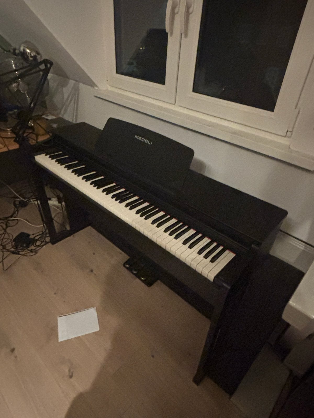 Medeli DP280K Digitale Piano - Zo goed als nieuw, Muziek en Instrumenten, Piano's, Ophalen, Zwart, Digitaal, Zo goed als nieuw