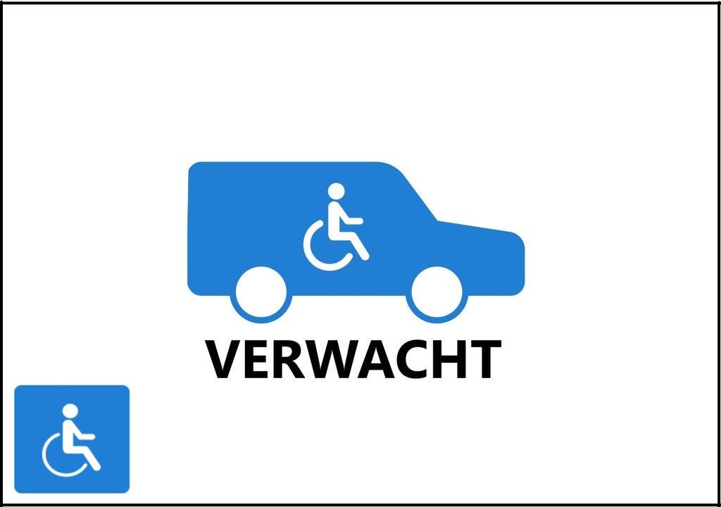 Volkswagen Caddy Maxi Rolstoelauto 5+1, 13 km/l, Stof, Gebruikt, Zwart