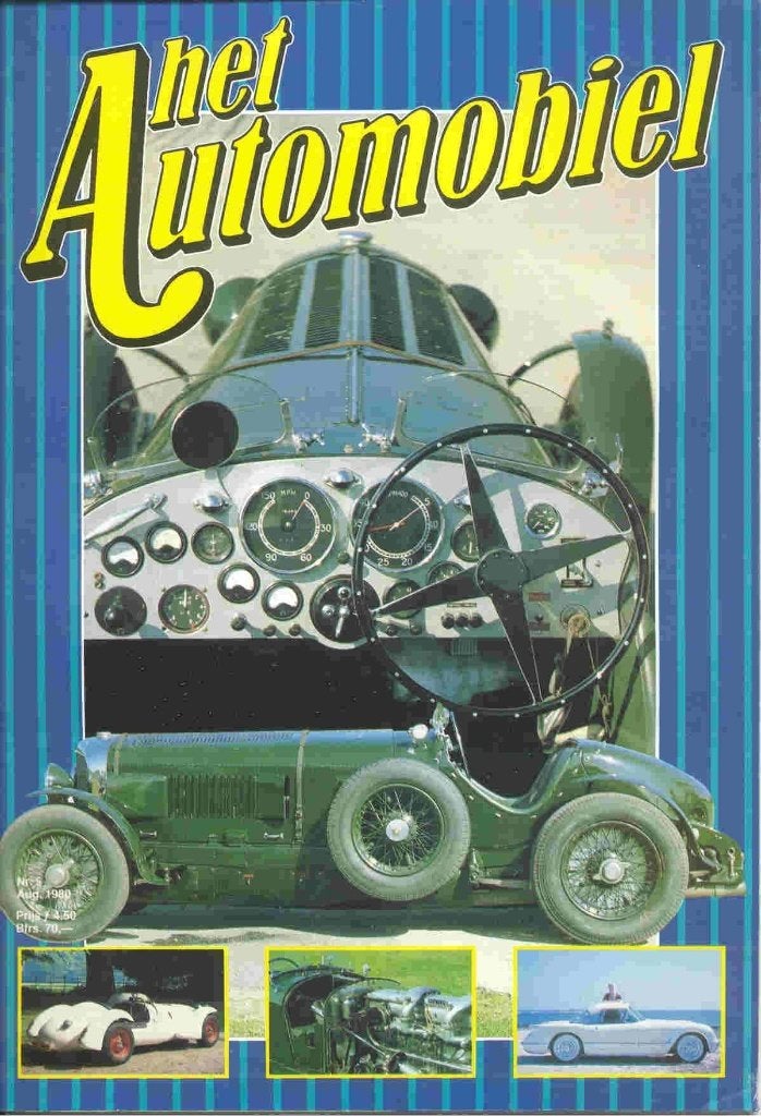 Het Automobiel 4 1980 Panhard Dyna, Ford A, Bentley Speed 6, Ophalen of Verzenden, Nieuw, Ford