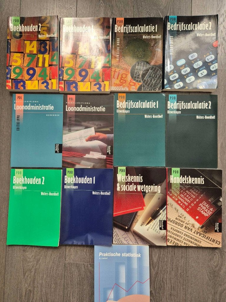 PDB boeken, Zo goed als nieuw, Wolters Noordhoff, Beta, HBO