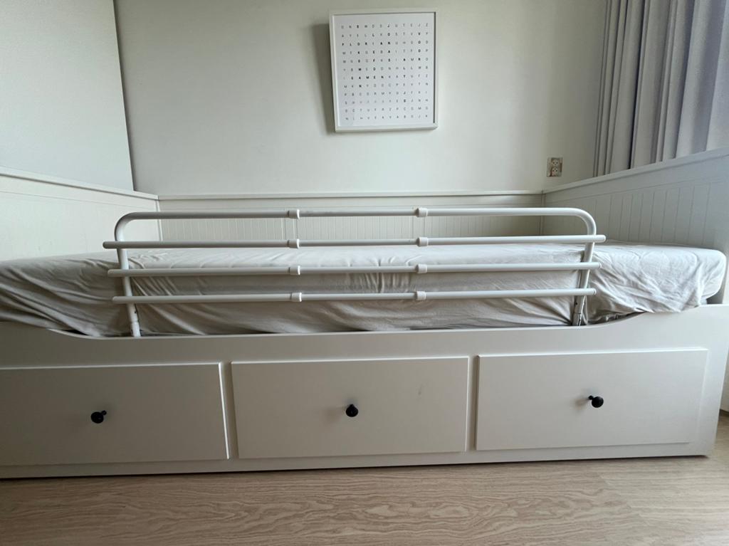 Bedhek, Ophalen, Gebruikt, 140 tot 160 cm, 100 cm of meer