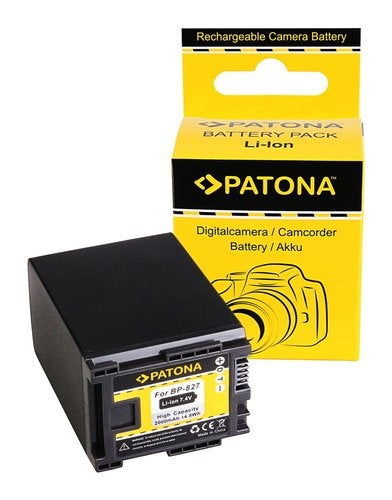 Battery CANON BP-827 FS10 FS100 FS11 FS200 FS21 FS22 iVIS, Verzenden, Nieuw