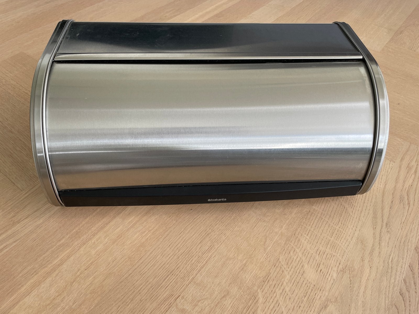 Brabantia Broodtrommel - RVS - Zo goed als nieuw, Ophalen, Zilver, Zo goed als nieuw, Metaal