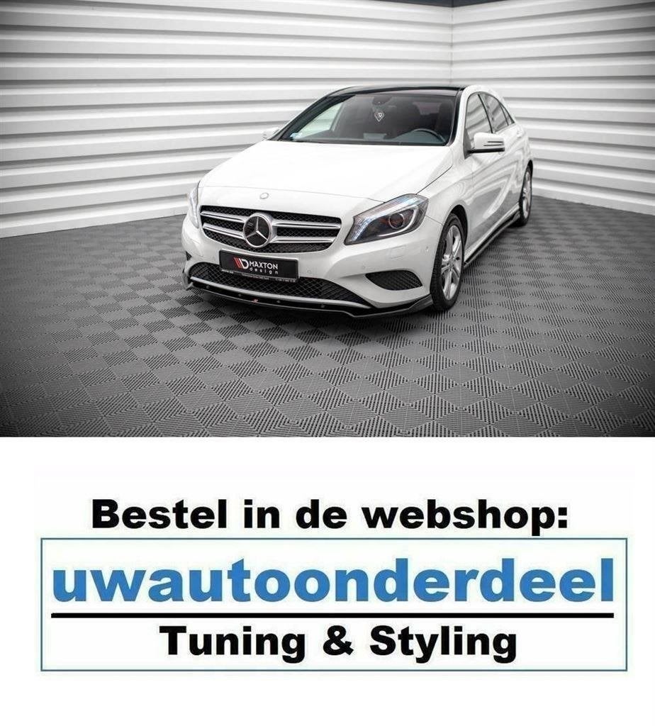 Maxton Voorspoiler Lip Splitter Voor Mercedes A Klasse W176