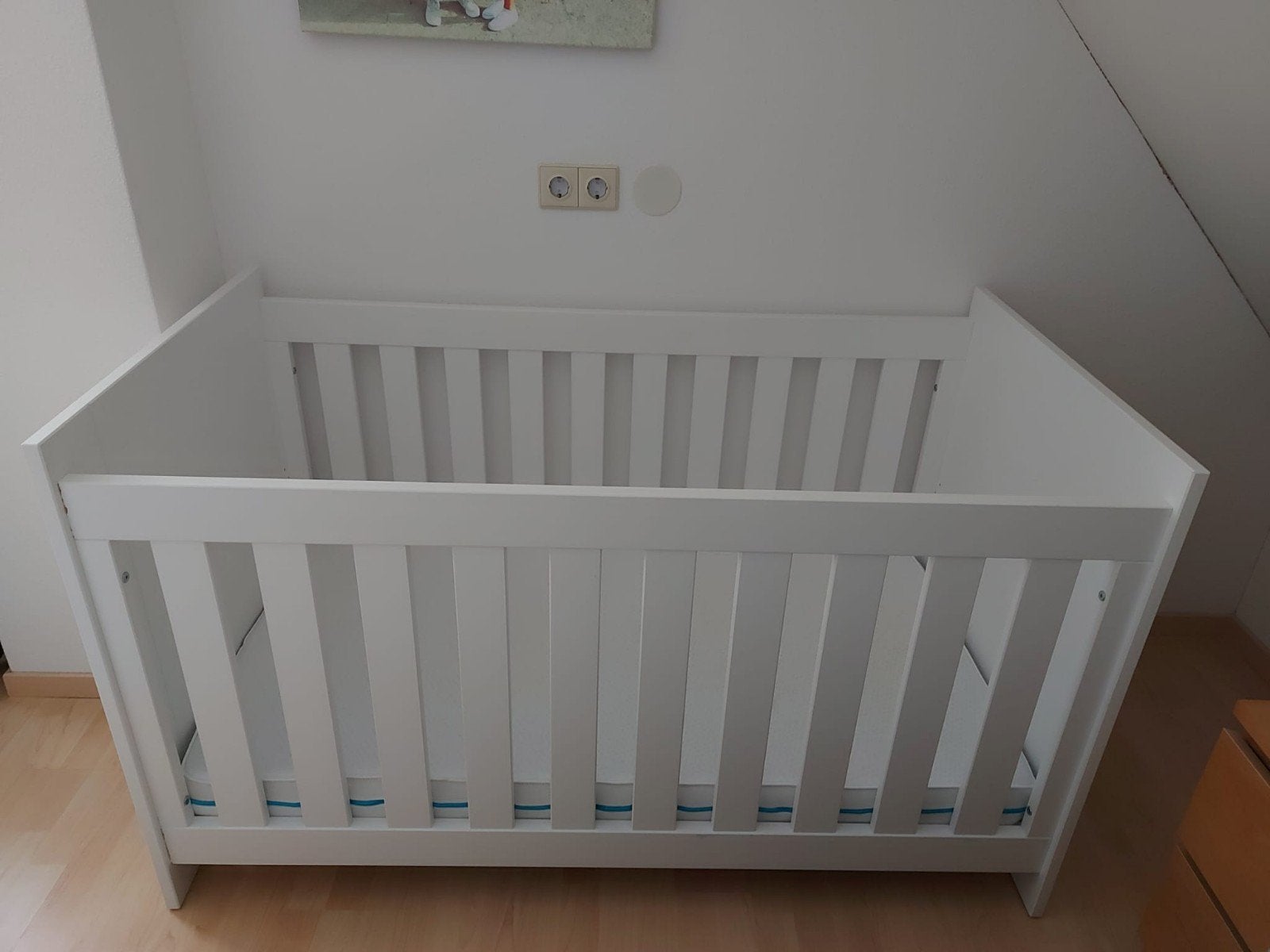 Bopita meegroei ledikant 70x140 - Peuter/kleuterbed, Kinderen en Baby's, Ophalen, 70 tot 85 cm, 140 tot 160 cm, Zo goed als nieuw