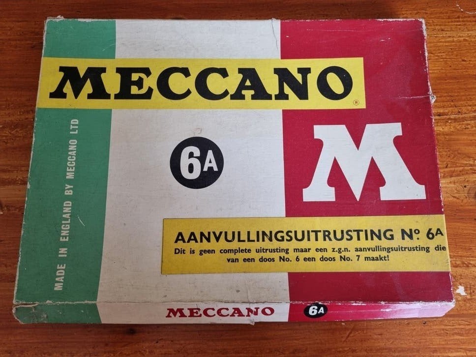 LEGE Meccanodoos 6a 1962, Antiek en Kunst, Antiek | Speelgoed, Ophalen of Verzenden