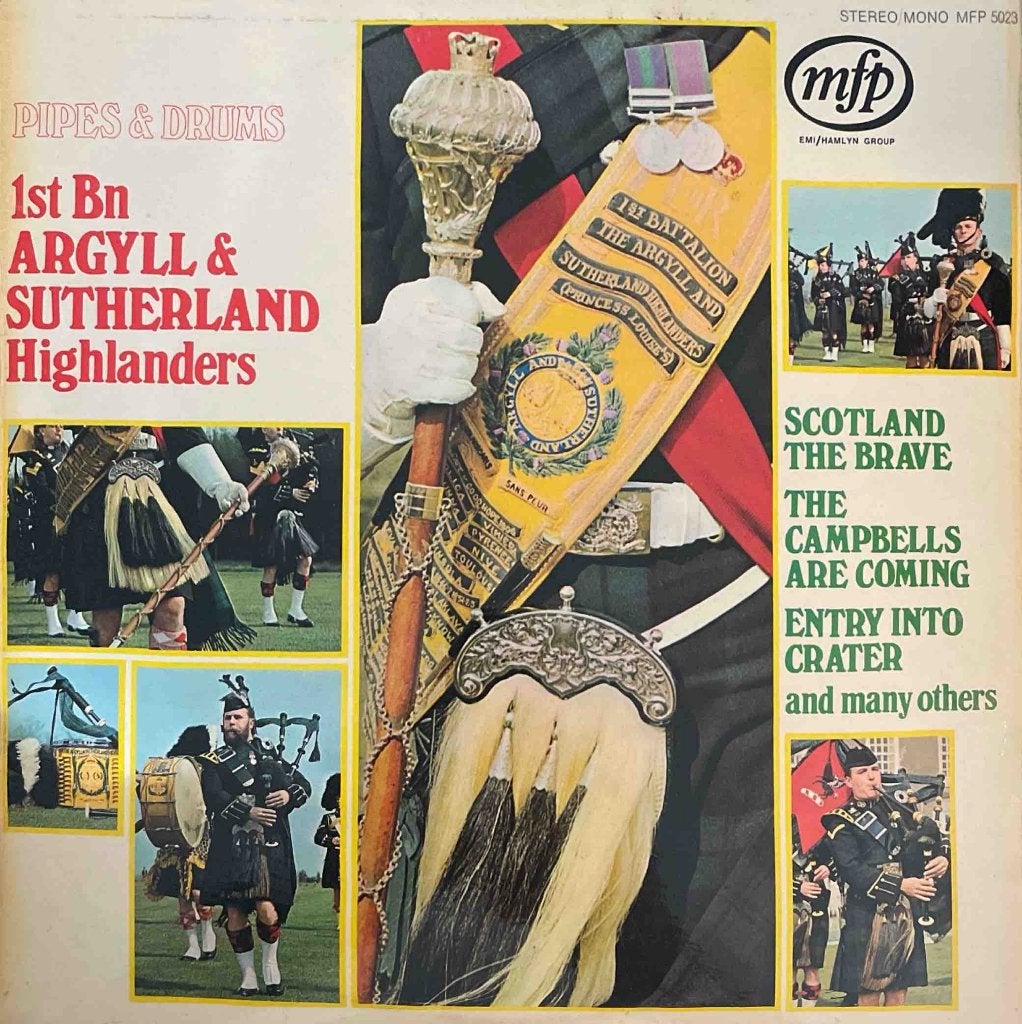 The Argyll And Sutherland Highlanders - Pipes & Drums, LP, Gebruikt, Ophalen of Verzenden, 12 inch