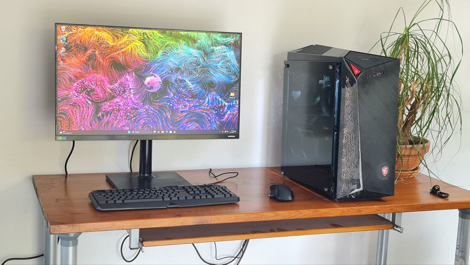 game pc setup - 27 inch - i7 9700 - rtx 2060 super etc, Computers en Software, Virtual Reality, Zo goed als nieuw, SSD, I7 9700