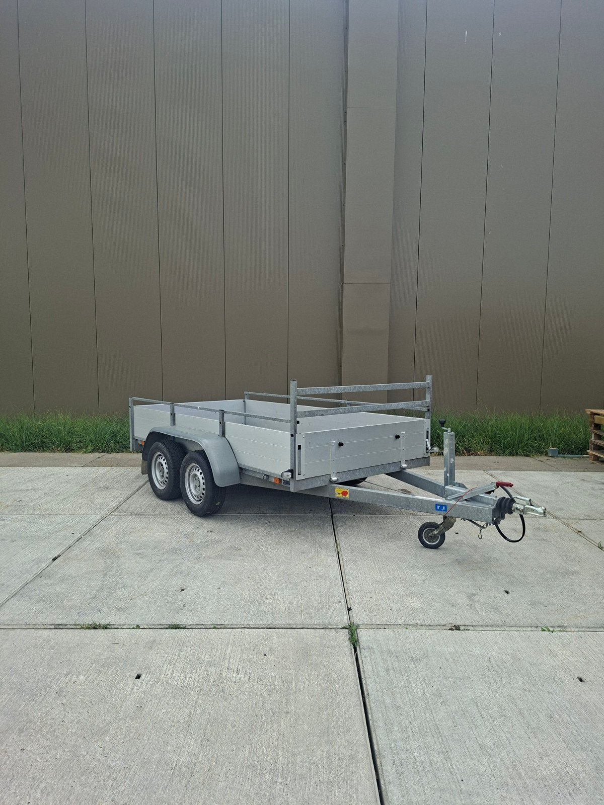Anssems bsx2 bakwagen Aanhangwagen tandemasser, Ophalen, Zo goed als nieuw