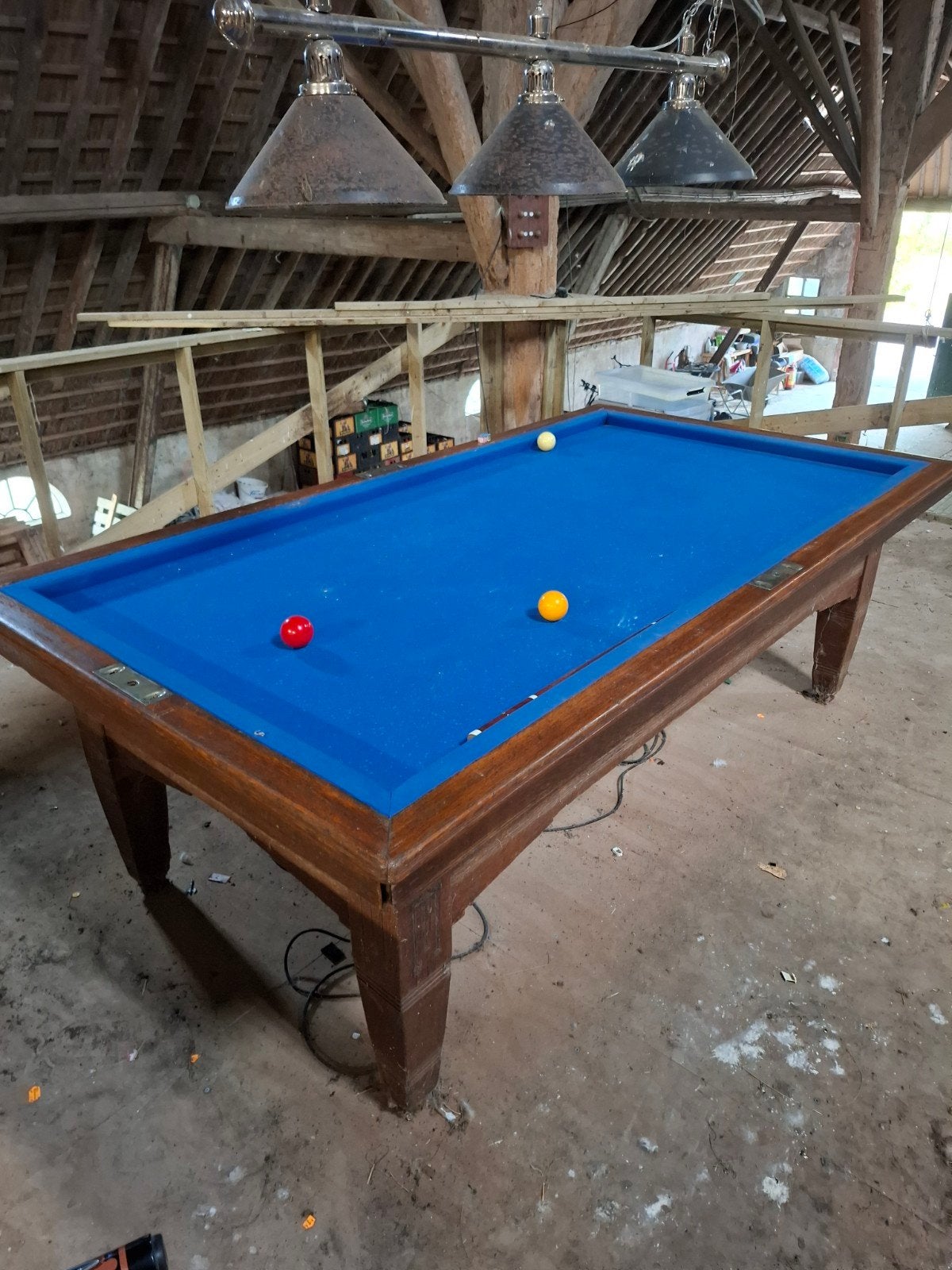 Biljart, Ophalen, Gebruikt, Biljarttafel