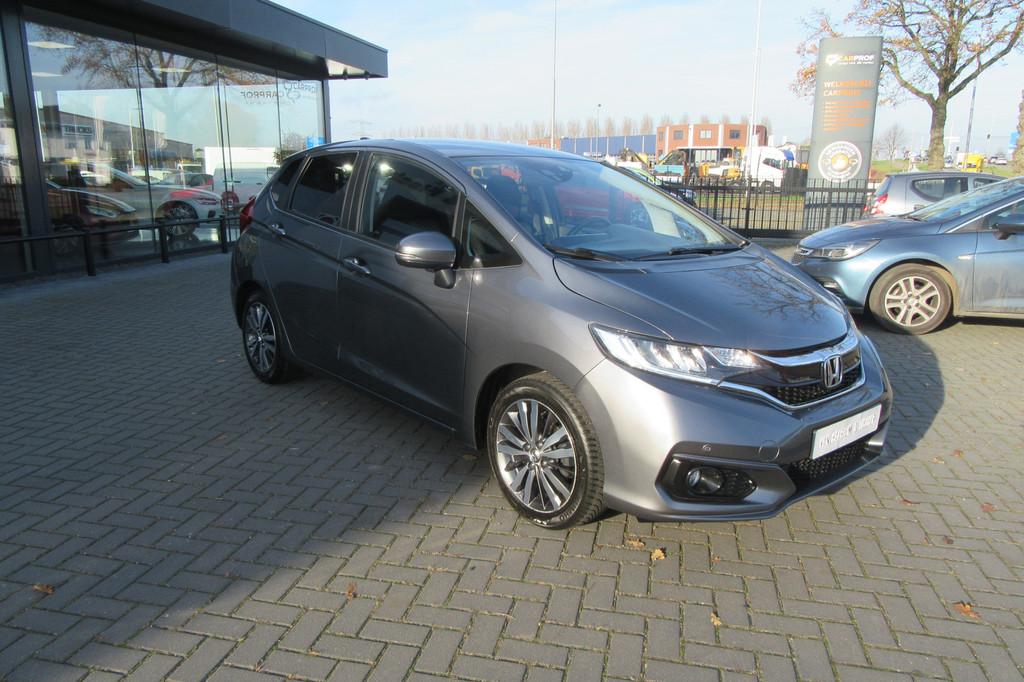 Honda Jazz 1.3 i-VTEC Elegance Automaat , Navi, Camera, Stoe, 12 maanden, 450 kg, Gebruikt, 4 cilinders