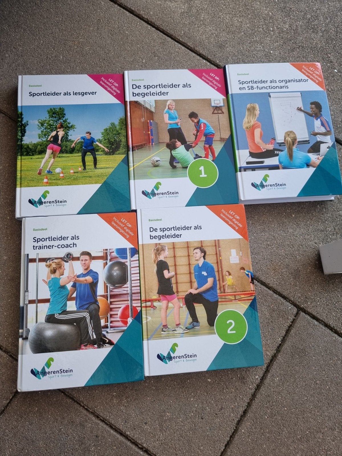 5 boeken voor sportopleiding Cios, Ophalen of Verzenden